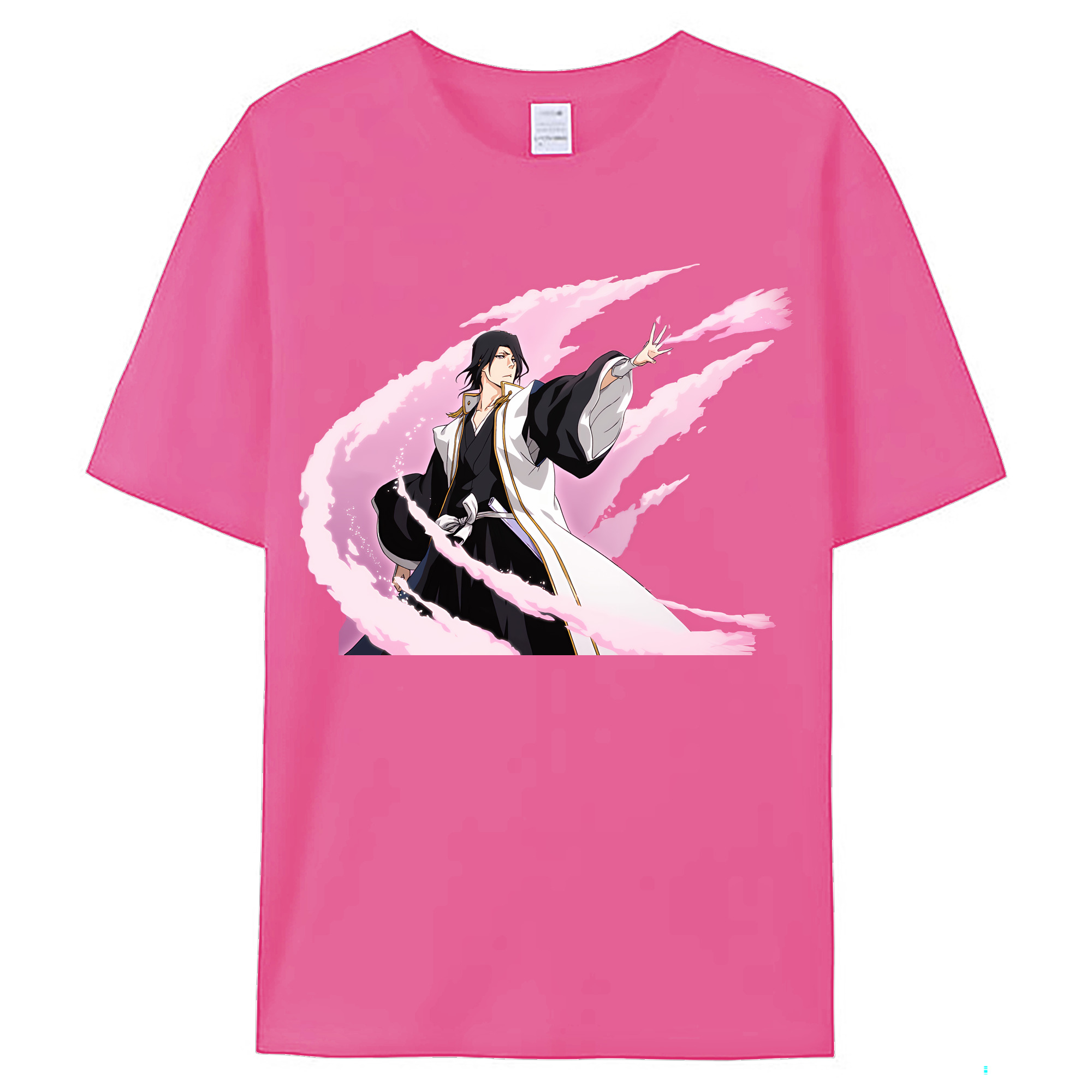 （画像用） ブリーチ くちき びゃくや BLEACH Kuchiki Byakuya レディースカジュアルプリントTシャツ（綿100％）